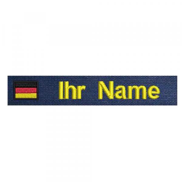 Namensband Bundeswehr mit Flagge
